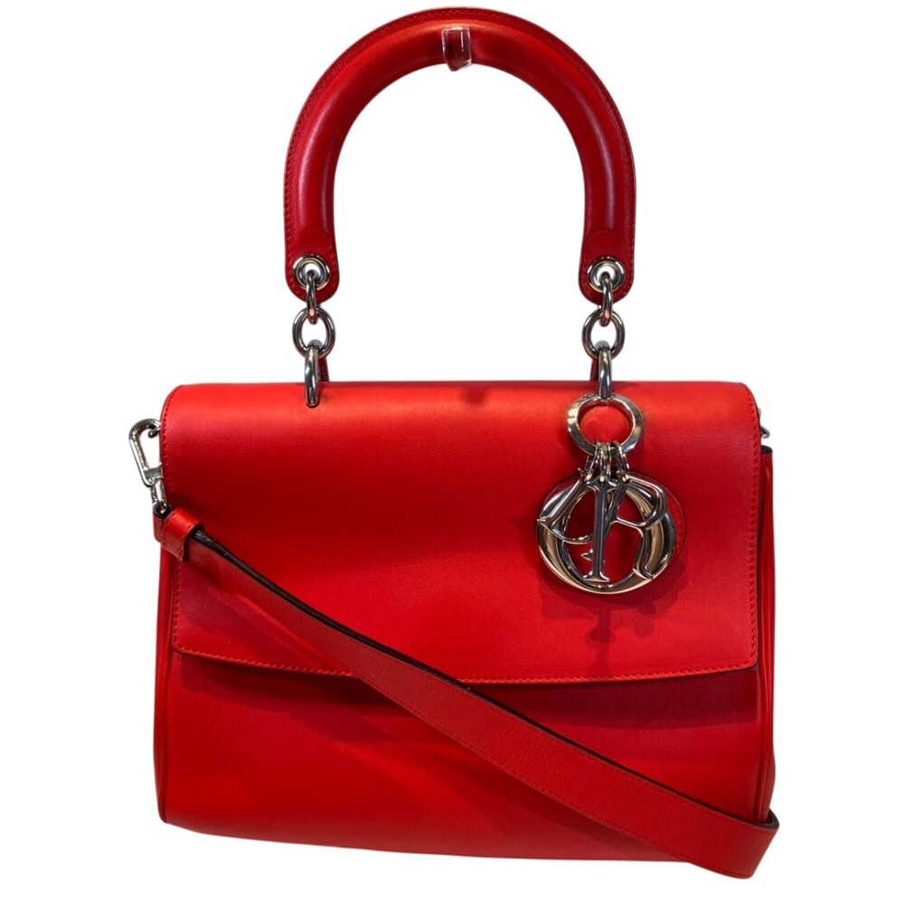 Christian Dior Be Leather Handbag